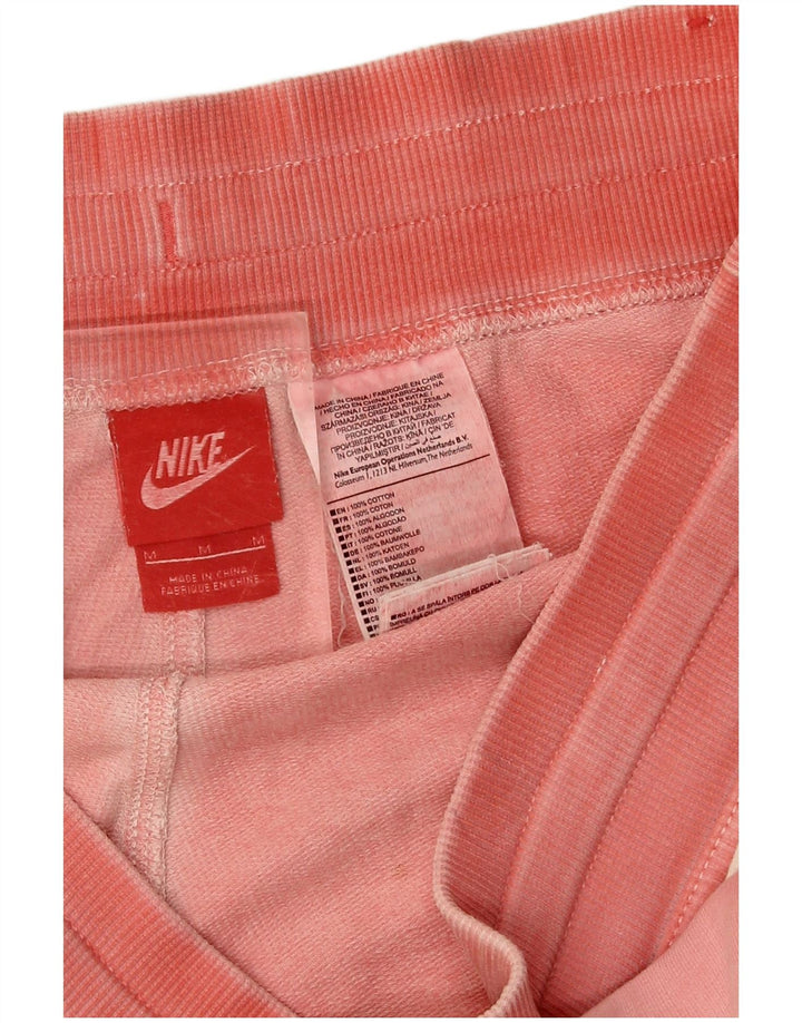 Pantaloncini sportivi grafici Nike da uomo in cotone rosa medio