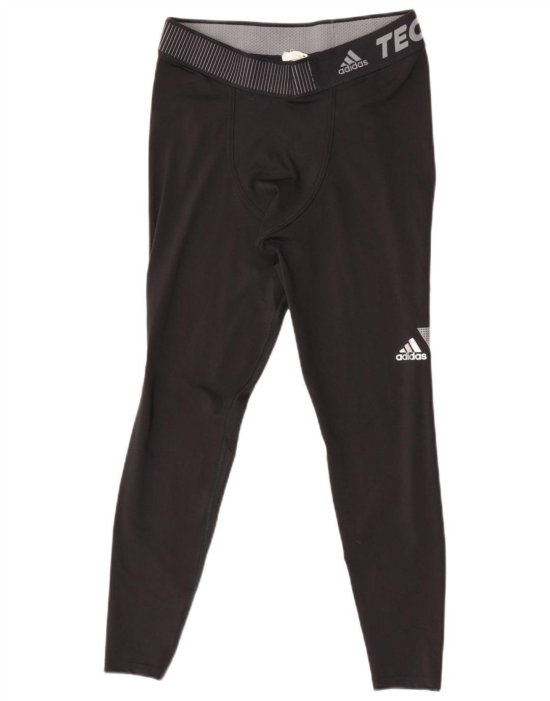 Leggings Adidas Climacool da uomo grandi in poliestere nero