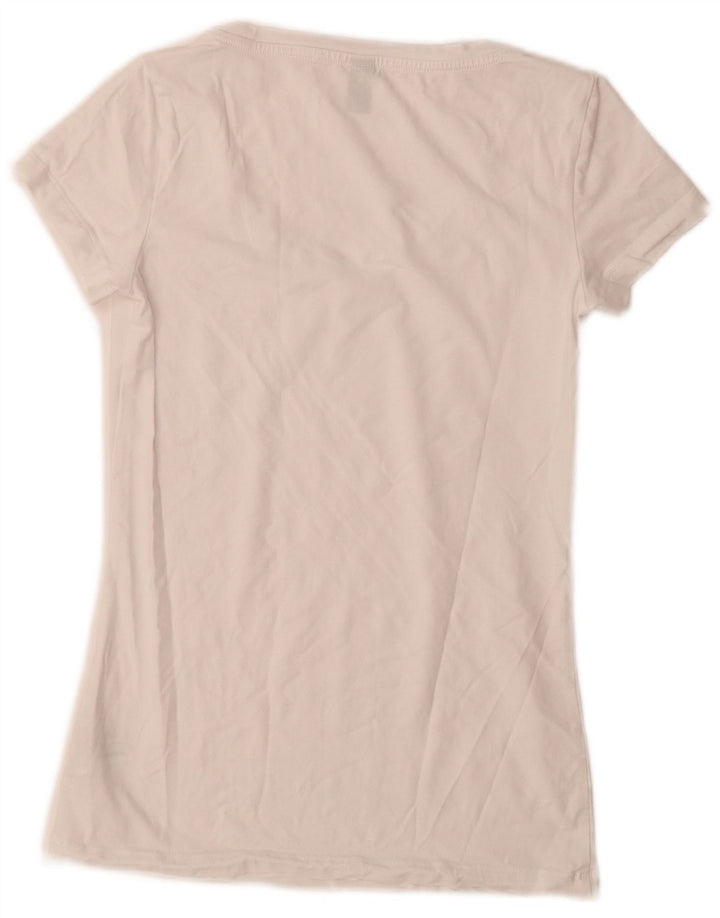 T-shirt da donna G-Star Top UK 12 cotone bianco medio