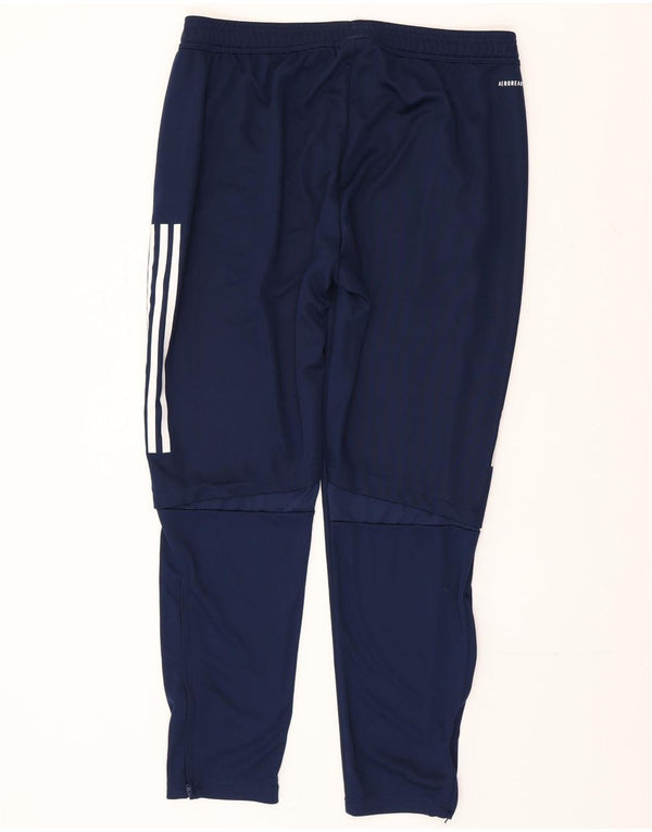 Adidas Mens Northern Ireland Schools Tracksuit Trousers XL Navy Blue