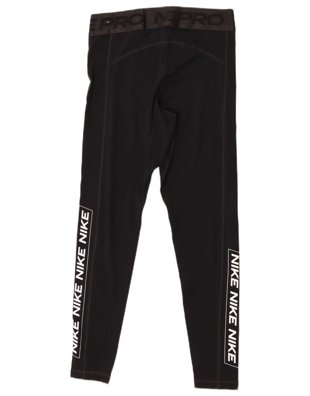 Leggings grafici da donna Nike UK 14 poliestere nero medio