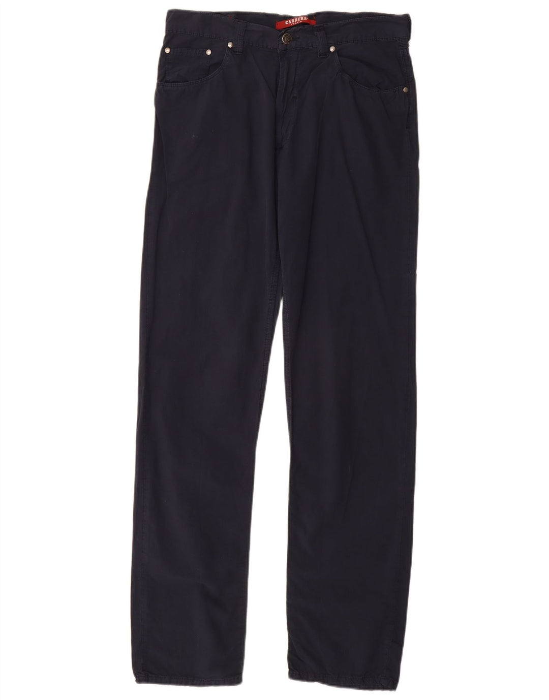 Pantaloni casual dritti da uomo CARRERA IT 48 Medium W30 L33 Blu Navy