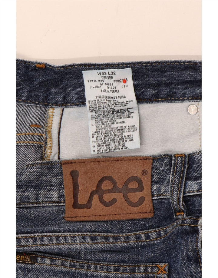 Jeans Lee da uomo Denver Bootcut W33 L32 cotone blu navy