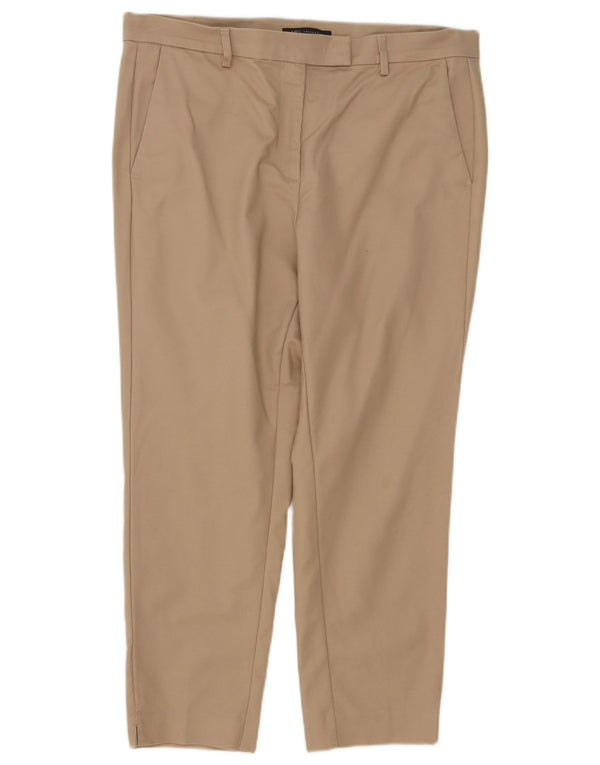 Pantaloni corti da donna Marks & Spencer UK 16 Large W38 L25 Cotone beige