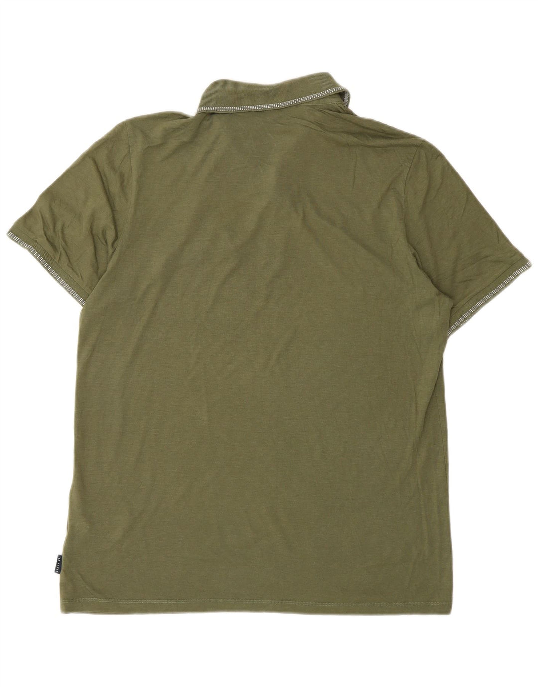 Polo da uomo Ted Baker taglia 4 grande in cotone kaki