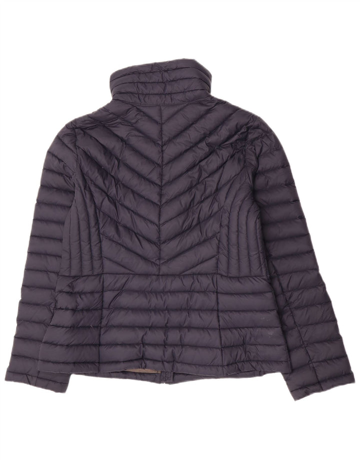 Giacca imbottita da donna Michael Kors UK 14 nylon blu navy medio