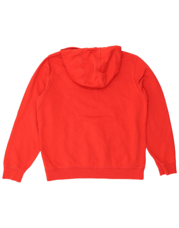 Felpa con cappuccio da uomo Nike Large rossa