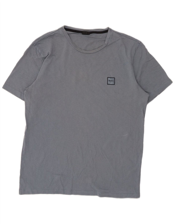 T-shirt da uomo Hugo Boss Top grande blu