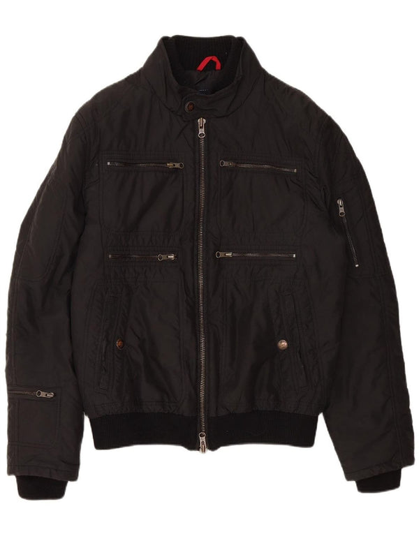 FAY Boys Bomber Jacket 13-14 Years Black Polyester