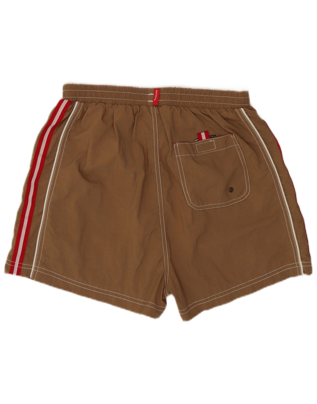 Pantaloncini da mare da uomo Diadora in nylon beige medio