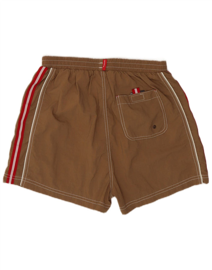 Pantaloncini da mare da uomo Diadora in nylon beige medio