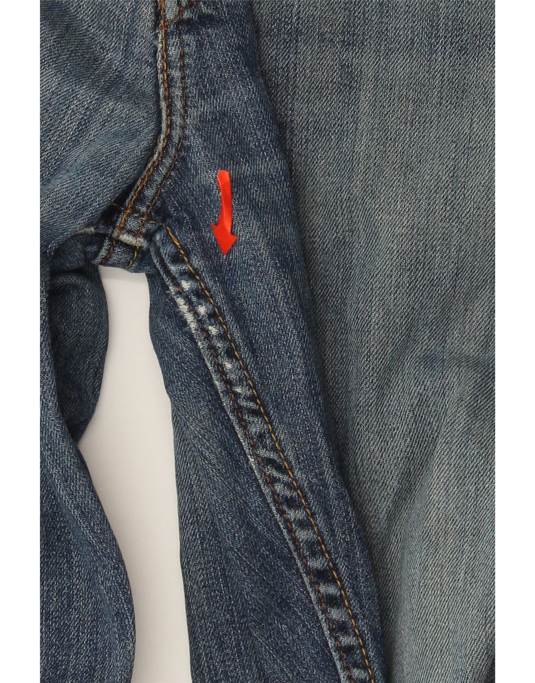 Levi's Uomo 752 Jeans dritti W33 L31 Cotone Blu