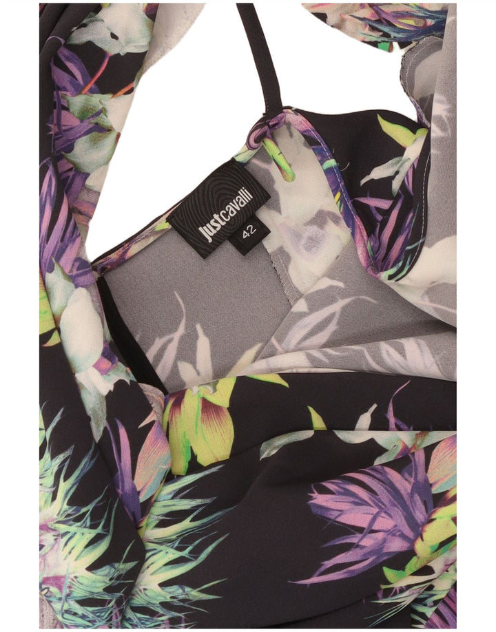 Abito monospalla donna Just Cavalli IT 42 Medio multicolore floreale