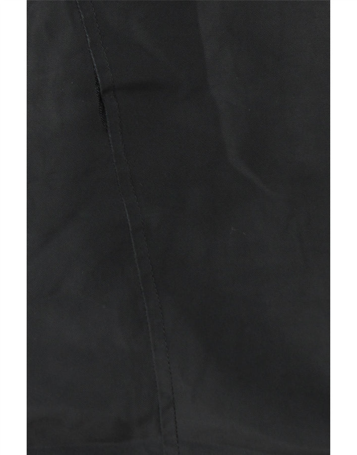 Giacca a vento con cappuccio da uomo Reiss UK 38 cotone nero medio