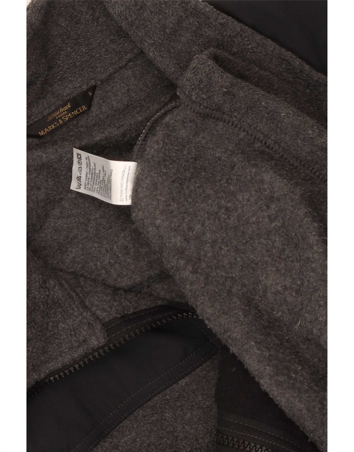 Giacca in pile Marks & Spencer da uomo St. Michael UK 36 Small Grey Colourblock
