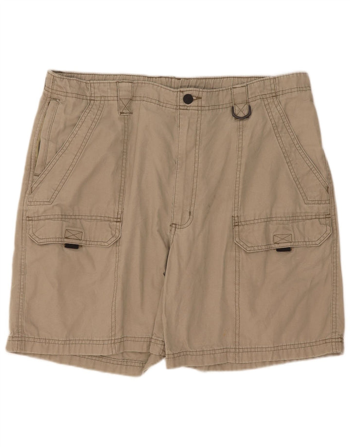 Pantaloncini cargo da uomo Wrangler W38 XL in cotone beige