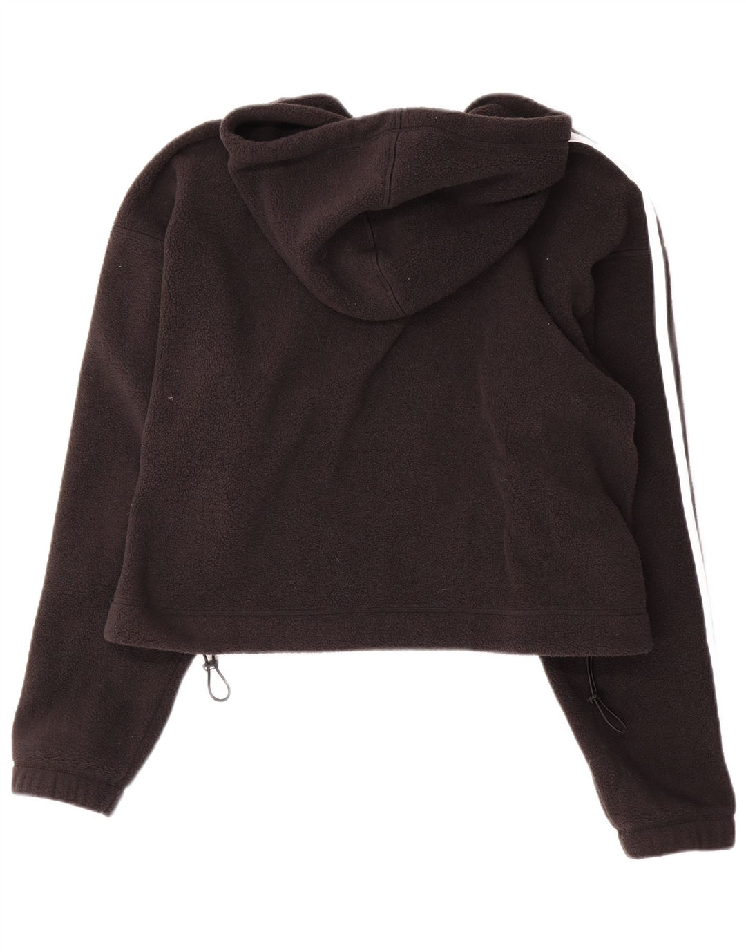 Maglione con cappuccio e zip oversize Primegreen da donna ADIDAS UK 16 Large Nero