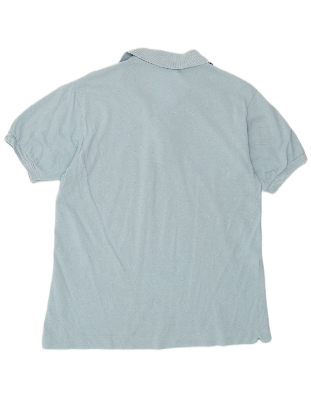 Polo da uomo Lacoste taglia 4 in cotone blu medio