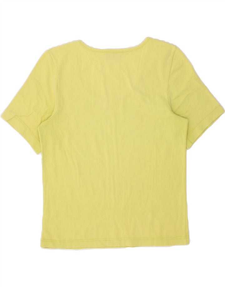 WRANGLER Womens T-Shirt Top UK 18 XL Yellow Vintage Wrangler and Second-Hand Wrangler from Messina Hembry 