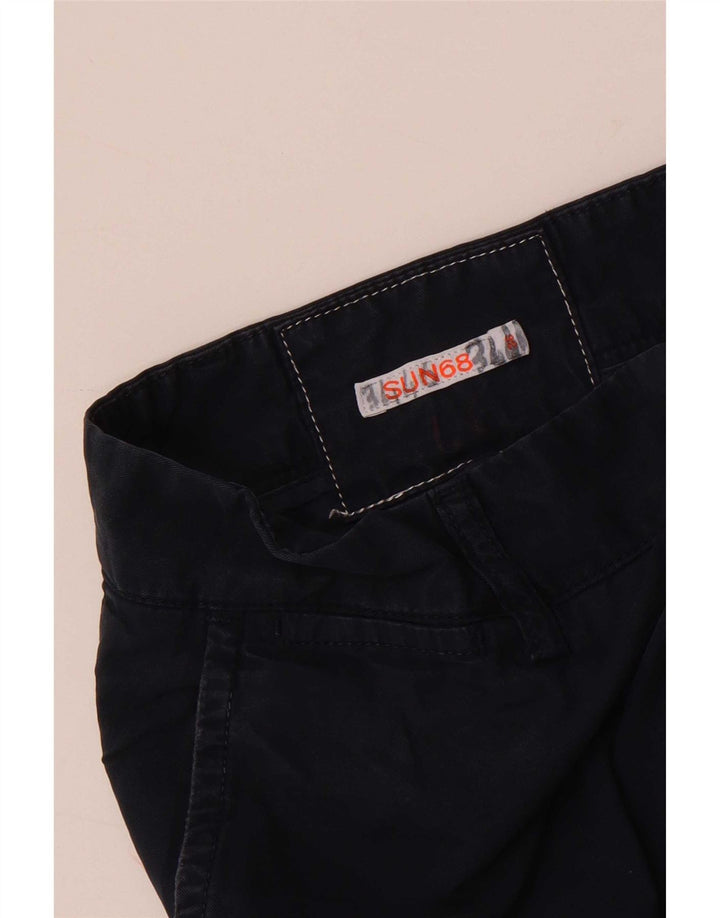 Pantaloncini chino da uomo Sun68 W36 grandi blu navy