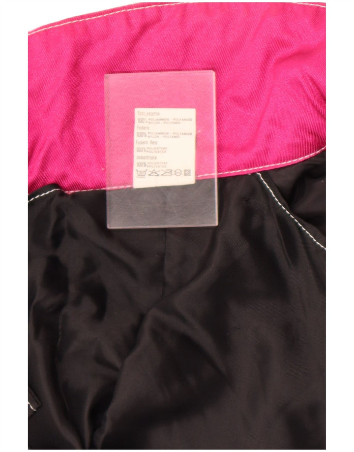 Giacca utilitaria vintage da uomo UK 42 XL Poliammide color block rosa
