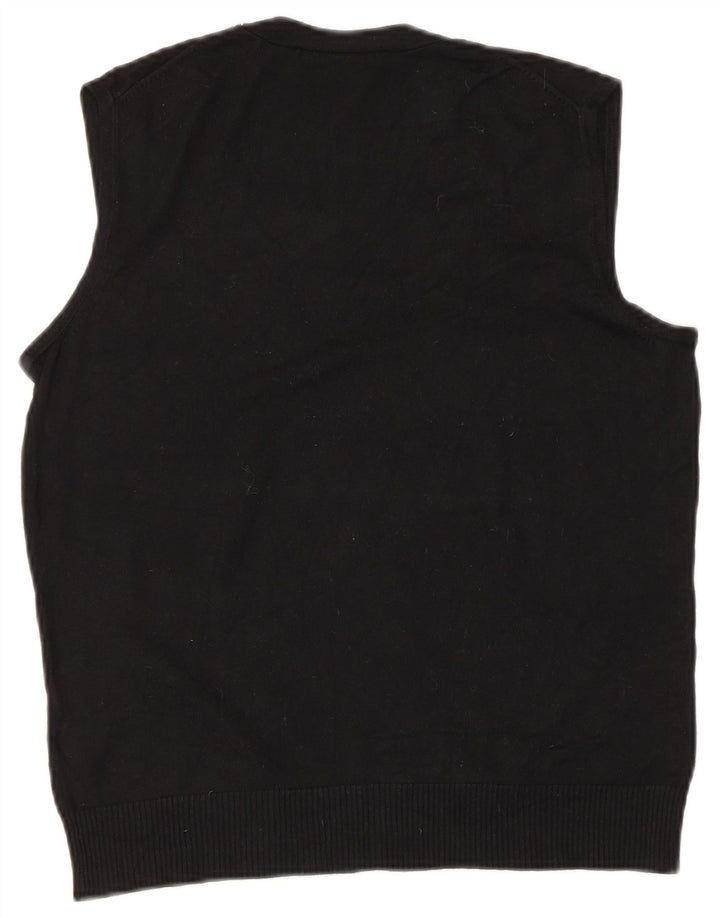 Canotta da donna Marks & Spencer UK 16 grande in viscosa nera