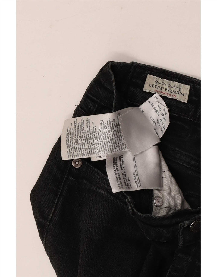 Jeans Levi's Uomo 511 Slim W32 L29 Cotone Nero