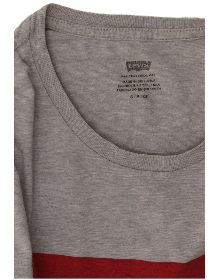 T-shirt grafica da uomo Levi's Top piccola grigia