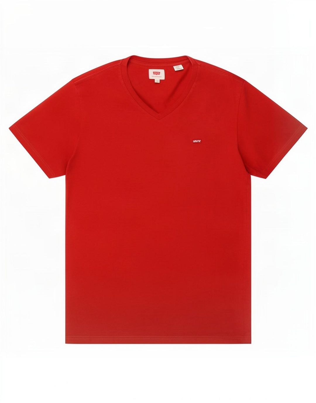 T-shirt da uomo Levi's Top in cotone rosso medio