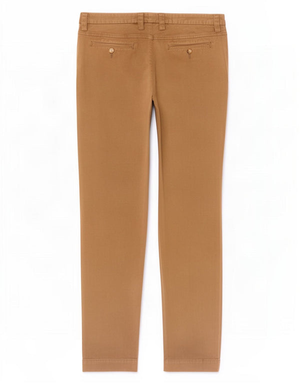 Pantaloni casual slim da donna Marlboro Classics W32 L27 cotone kaki