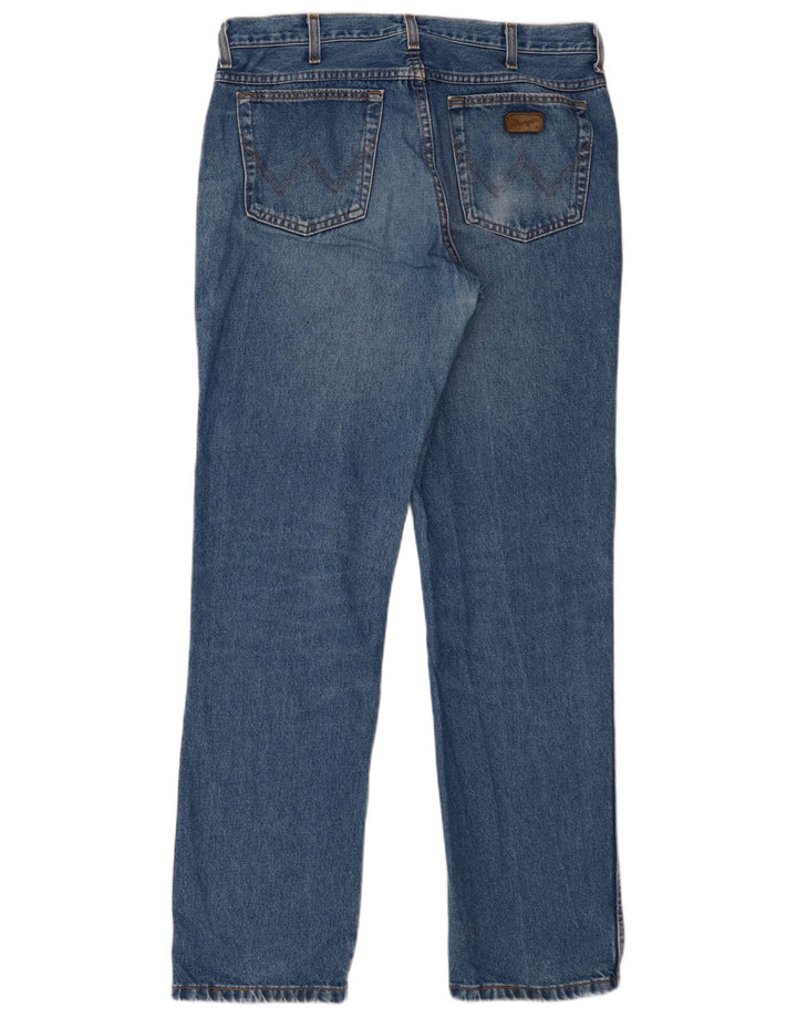 Jeans dritti da uomo Wrangler W32 L33 Blu