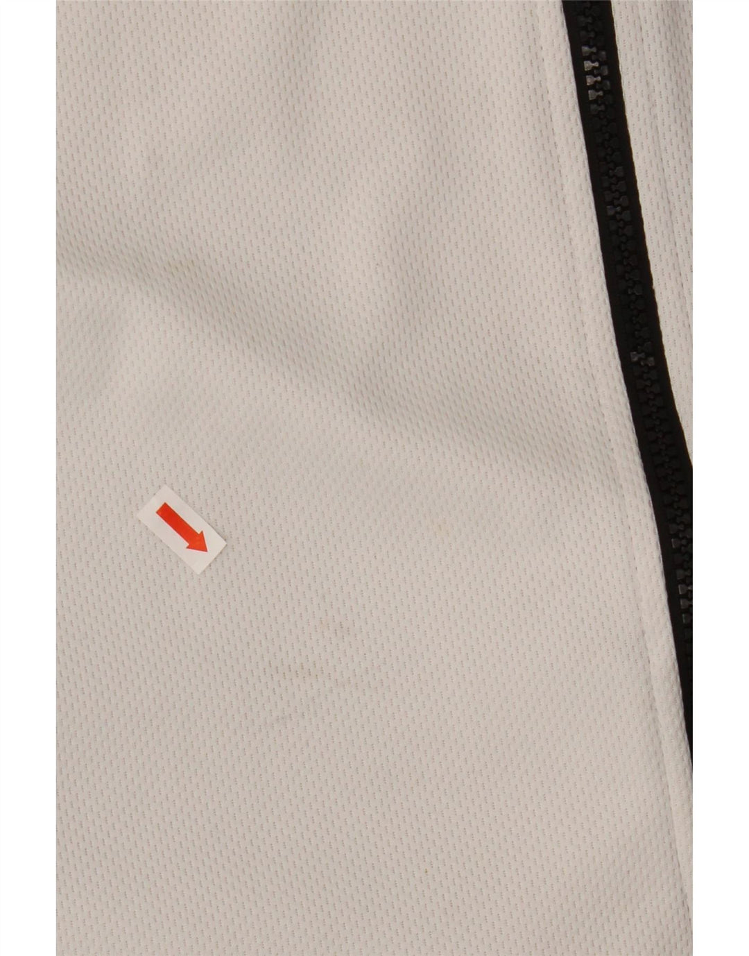 Giacca da ginnastica grafica da uomo Puma Large bianca in poliestere