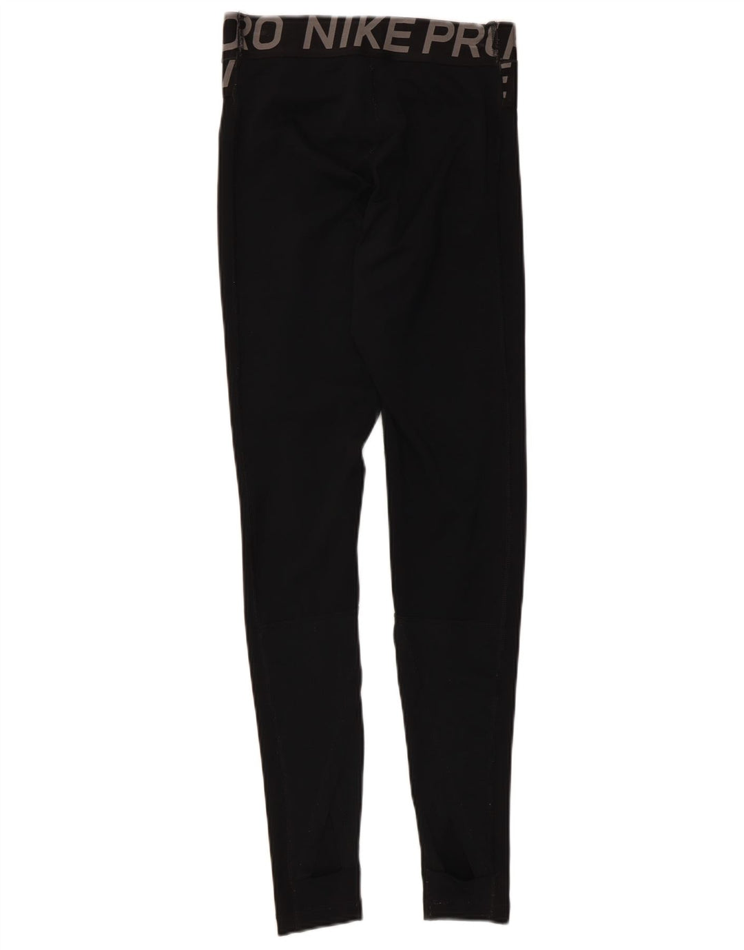 Leggings grafici Nike Dri Fit da donna UK 8 Small Nero Colourblock Poliestere