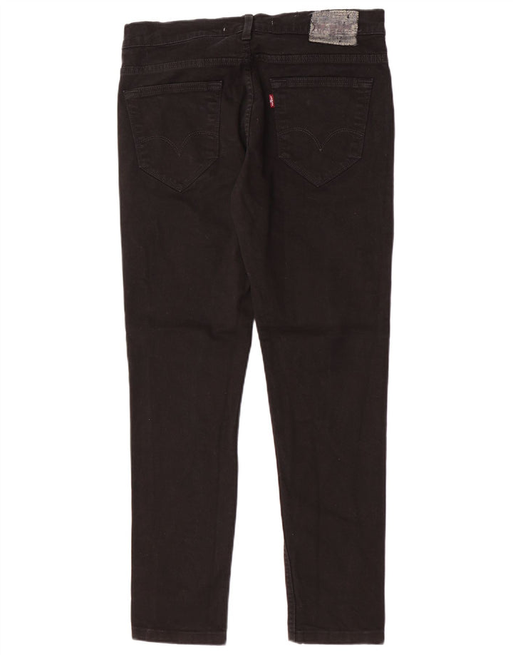 Levi's Uomo 519 Jeans Slim W33 L30 Cotone Nero