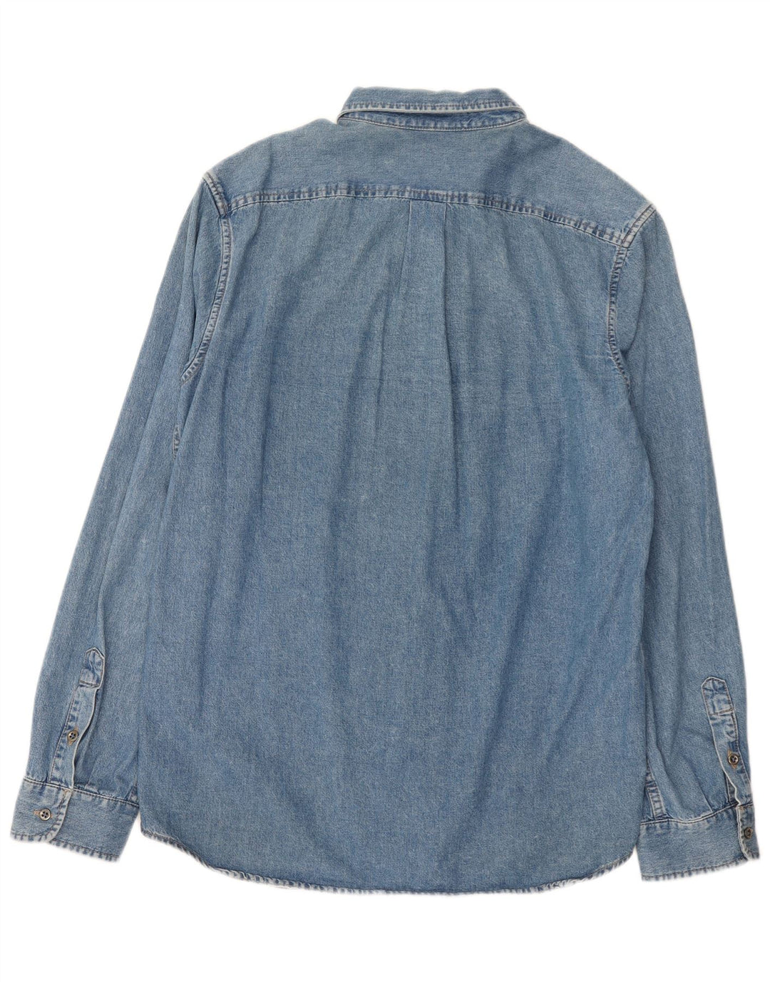 Camicia di jeans da uomo Diesel XL in cotone blu