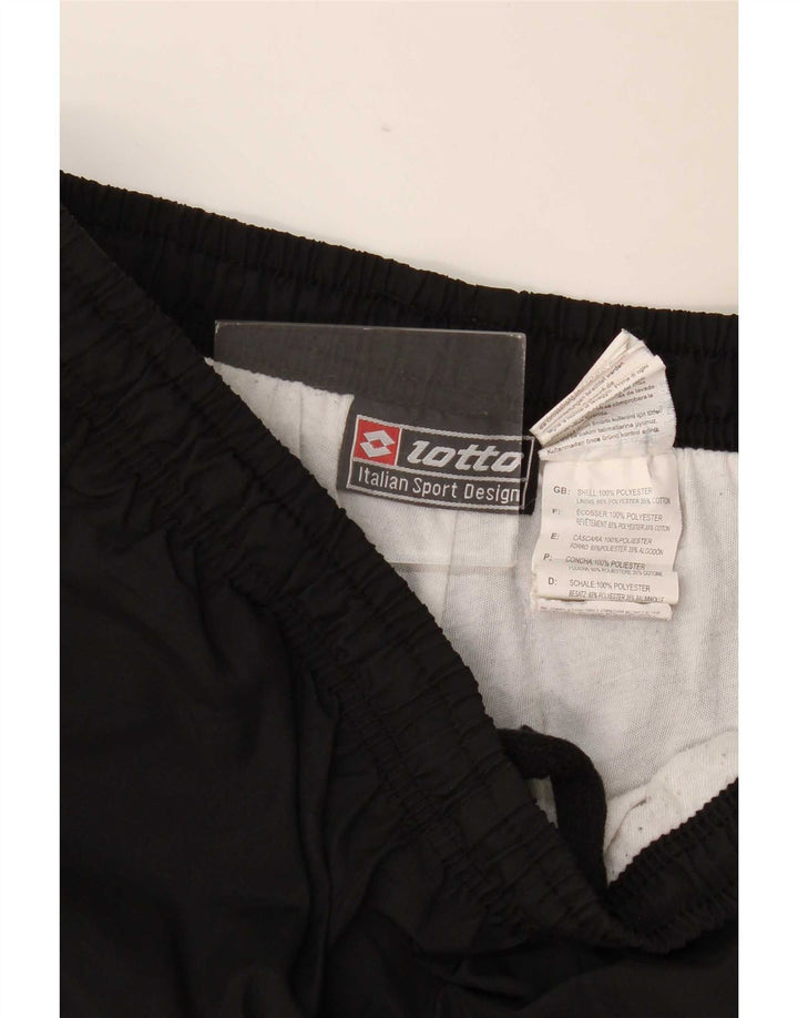 Pantaloni da tuta con grafica da uomo Lotto Joggers Medium Black Colourblock