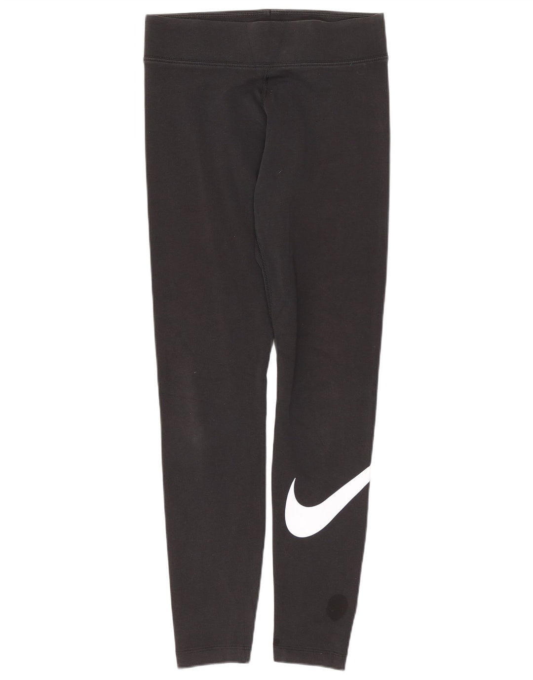 Leggings grafici da donna Nike UK 8 piccoli in cotone nero