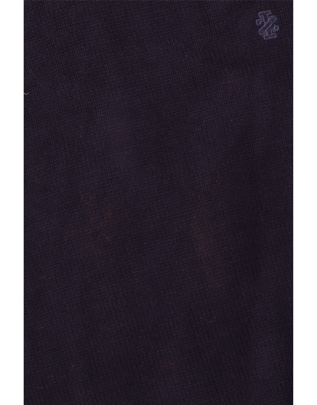 Maglione da uomo con scollo a V IZOD grande in cotone blu navy