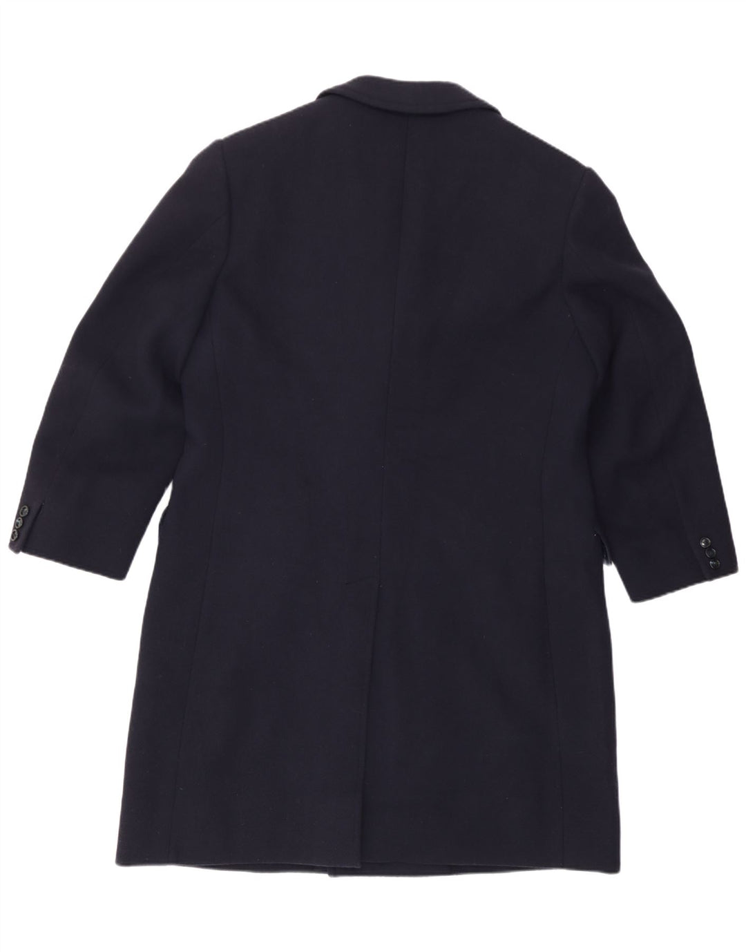 Cappotto da uomo vintage doppiopetto UK 38 Medio Blu Navy