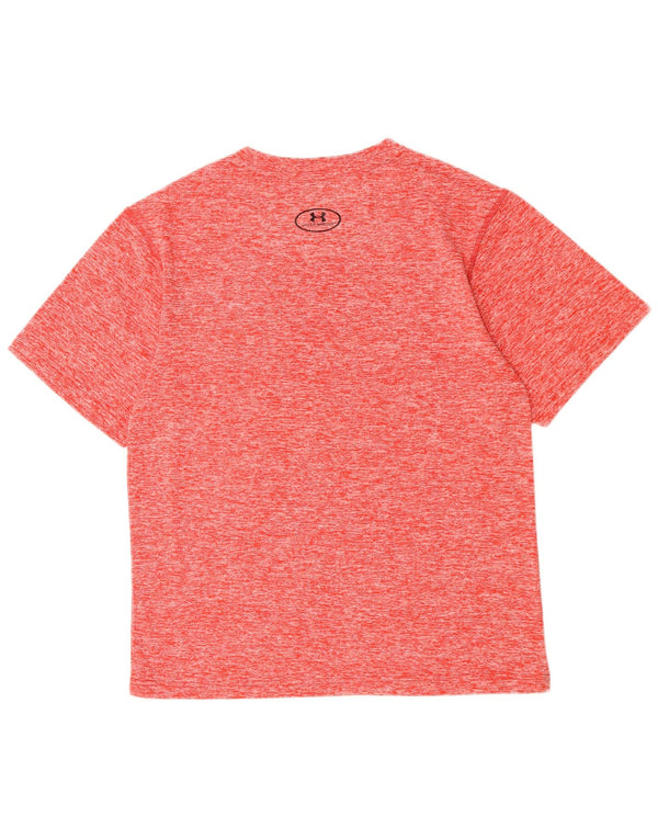Maglietta da uomo Under Armour Top rosso medio chiazzato