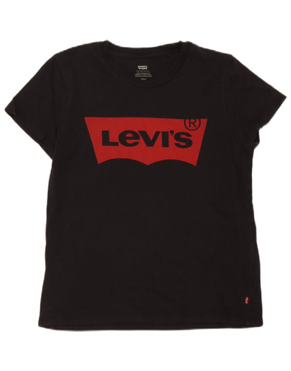 T-shirt grafica da uomo Levi's Top piccola nera