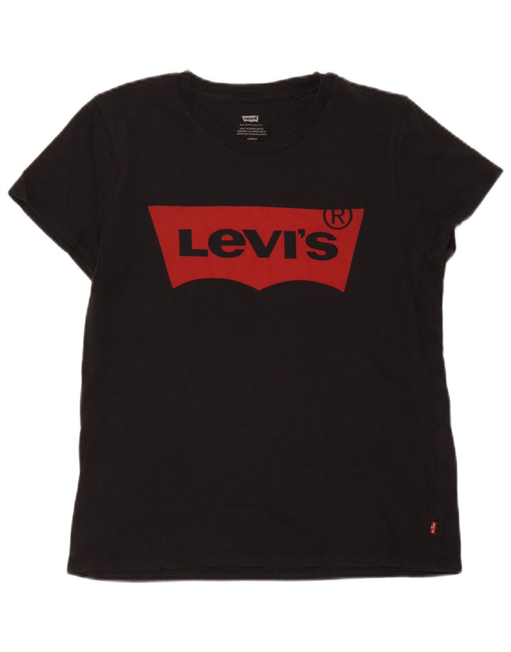T-shirt grafica da uomo Levi's Top piccola nera
