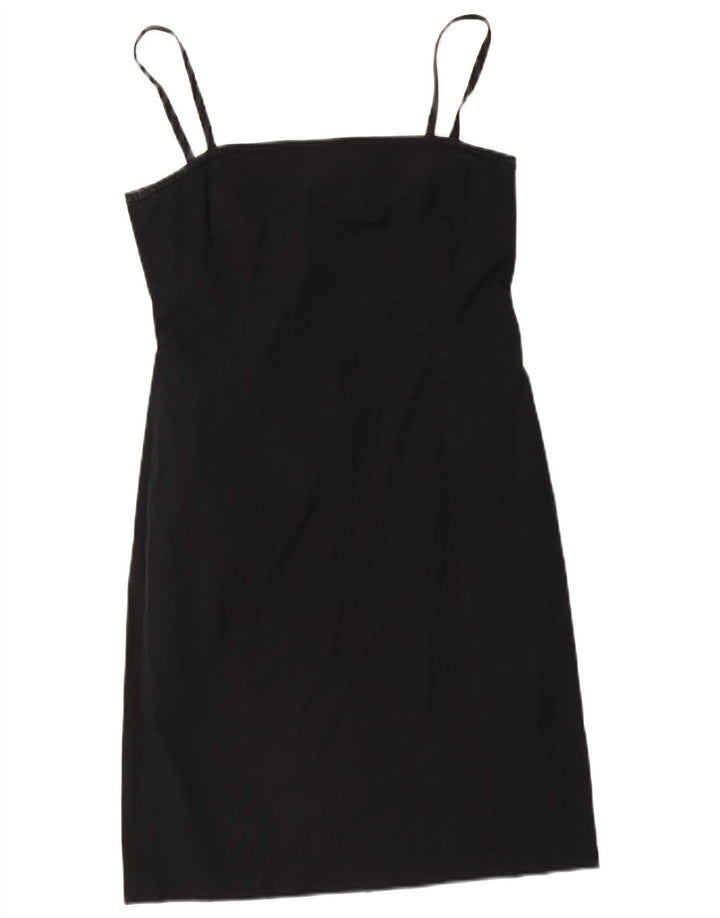 Prendisole Donna Colombo IT 46 Large Nero Cotone