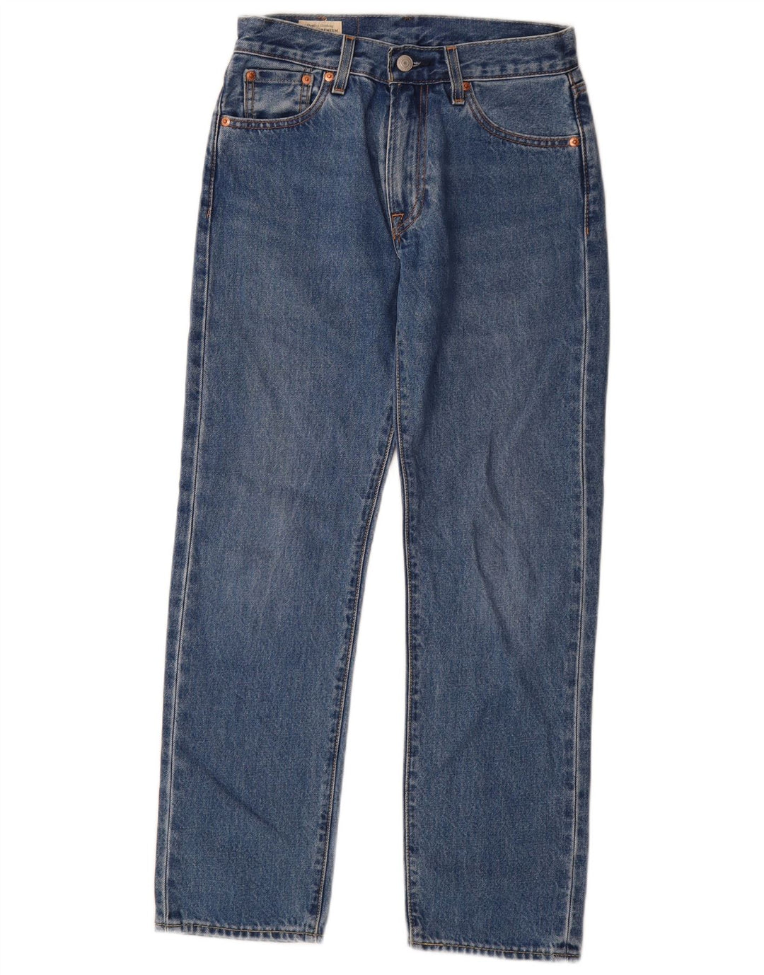 Jeans dritti Levi's 551 da donna W26 L30 cotone blu