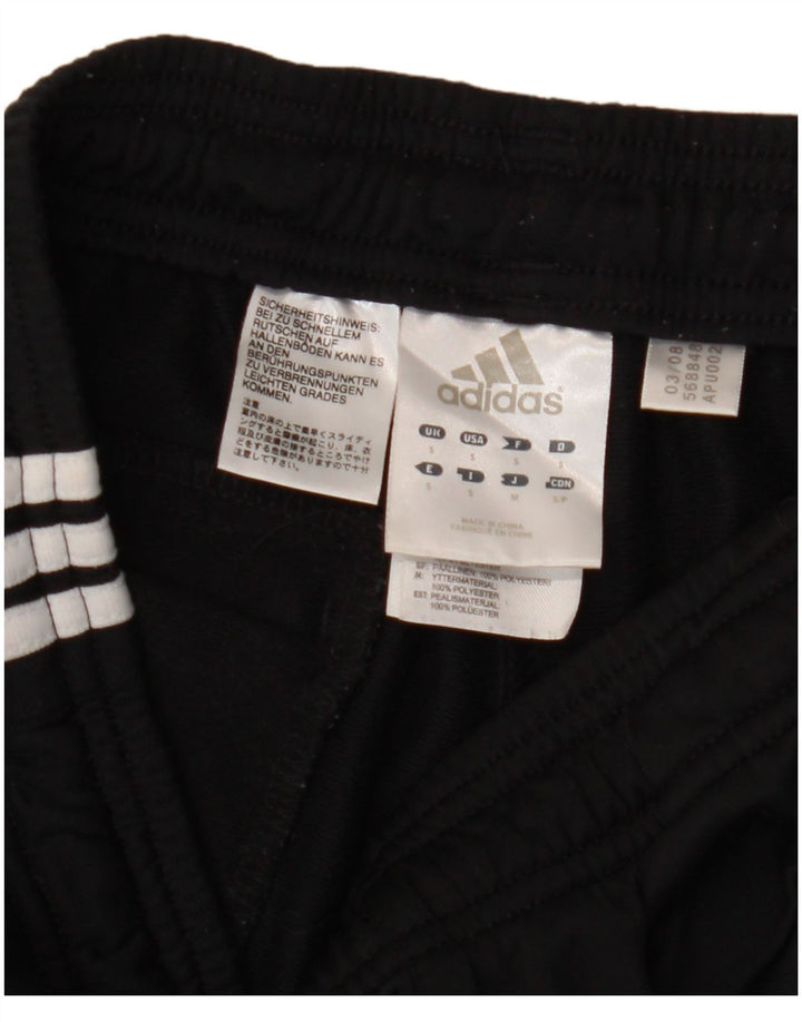 Pantaloni da tuta da uomo Adidas Small neri in poliestere