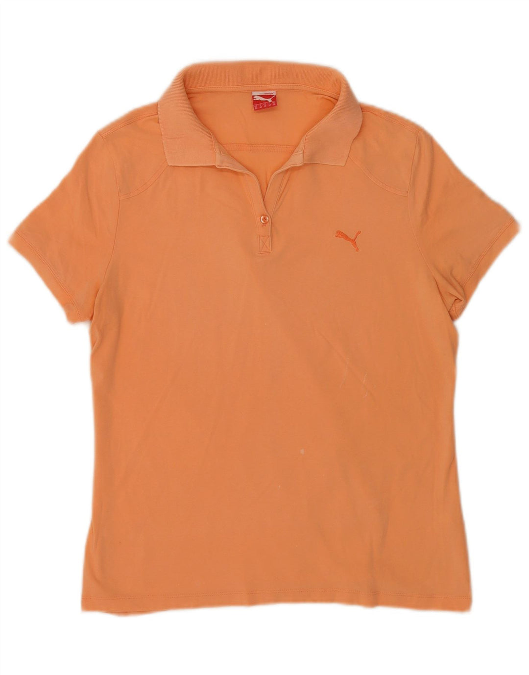Polo Puma Donna UK 16 Large Arancione
