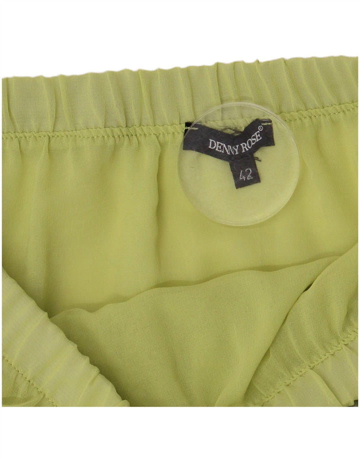 Gonna a strati da donna Denny Rose IT 42 media W28 verde