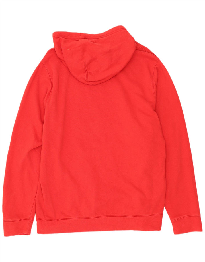 Felpa con cappuccio grafica da uomo Under Armour Cold Gear Large rossa