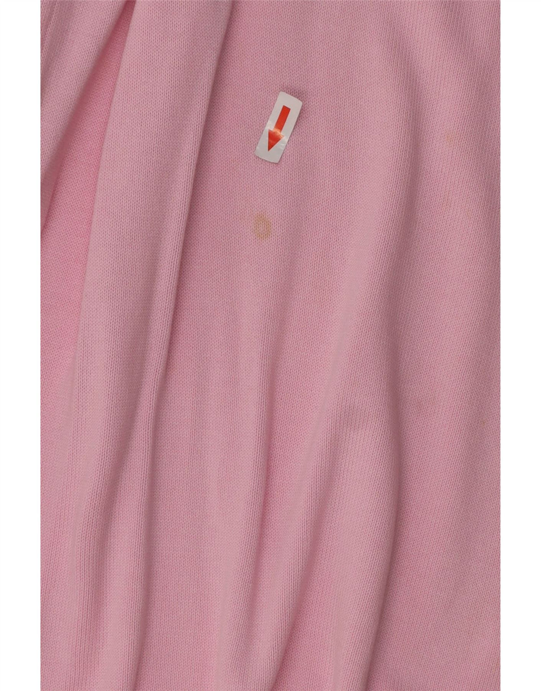 Maglione Zara da uomo con scollo a V grande in cotone rosa