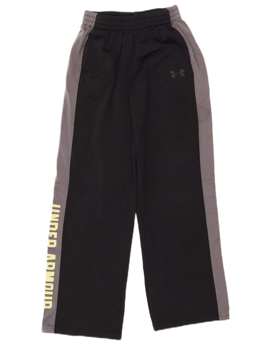 Pantaloni della tuta da ragazza UNDER ARMOUR 11-12 anni Large Black Colourblock
